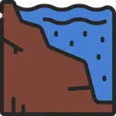 Erosion Erode Rocks Icon