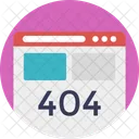 Http 404 Erreur Icône