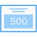 Erreur 500 Page Derreur Erreur De Serveur Icône