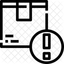 Attention Probleme De Livraison Erreur De Livraison Icône