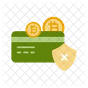 Erreur de paiement Bitcoin  Icône