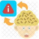 Erreur Erreur Cerebrale Erreur Mentale Icône