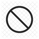 Erreur Interdiction Interdit Icône