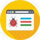 Web Erreur Coccinelle Icon