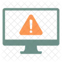 Erro Computador Alerta Ícone