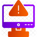Erro De Computador Erro Atencao Ícone