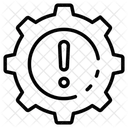 Erro De Configuracao Aviso De Configuracao Aviso De Configuracao Ícone