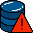 Erro De Dados Informacoes Aviso De Problema Ícone