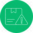 Erro De Entrega Aviso De Pacote Alerta De Pacote Icon