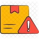 Erro De Entrega Aviso De Pacote Alerta De Pacote Icon