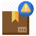 Erro De Pacote Erro De Pacote Aviso De Entrega Icon