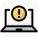 Error Laptop Warning Icon