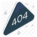 Error 404 Page Error Blocked Icon