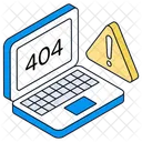 Internet Failure Warning Icon