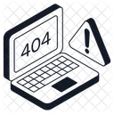 Internet Failure Warning Icon