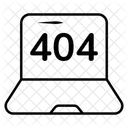 Error 404 Webpage Website Icon