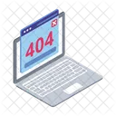 Error 404 Browser Error Page Not Found Icon