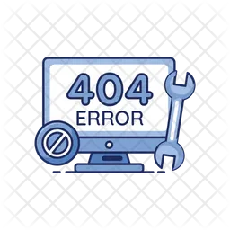 Error 404  Icon