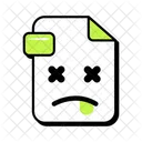 Error 404 Archivo Error De Archivo Archivo Icono