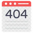 Error 404 404 Website Missing Webpage Icon