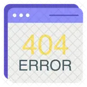 Error 404  Icono