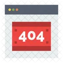 Error de página 404  Icono