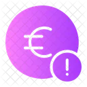Error Digital Money Euro Icon