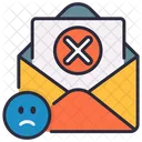 Fracaso Sen Error Carta Icono