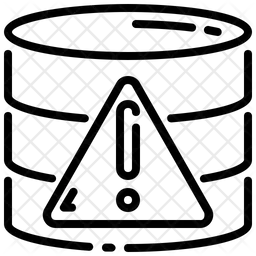 Error de la base de datos  Icono