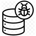 Error De Base De Datos Base De Datos Malware Icono