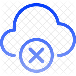 Error Cloud  Icon
