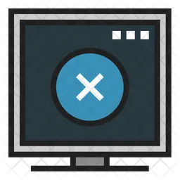 Error code programming computer  Icon