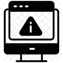 Error de computadora  Icono