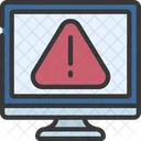 Error de computadora  Icono