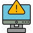 Error de computadora  Icono