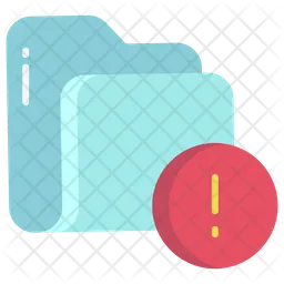 Error de carpeta  Icono
