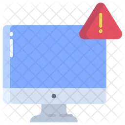 Error de computadora  Icono