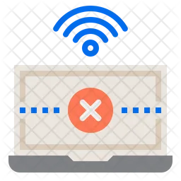 Error de conexión  Icono