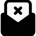 Error De Correo Error De Mensaje Correo Bloqueado Icono