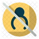 Error De Usuario Error De Cuenta Usuario Bloqueado Icono