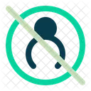 Error de cuenta  Icono