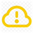 Error en la nube  Icono