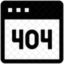 Error Sitio Web Ventana Icon