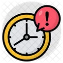 Error De Tiempo Alerta De Tiempo Advertencia De Tiempo Icon