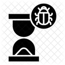 Error De Tiempo Tiempo De Virus Malware Icon