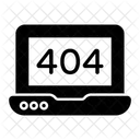Error de la computadora portátil  Icono