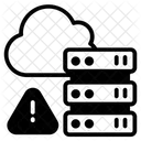 Error De Base De Datos Error De Servidor En La Nube Error De Red Icono