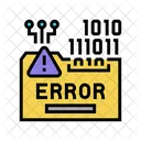 Error Sistema Color Icono