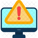 Error Del Sistema Alerta Informatica Advertencia Informatica Icon