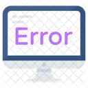 Error Del Sistema Alerta Del Sistema Advertencia Icon